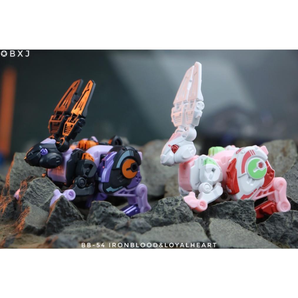 Mô Hình 52Toys Beastbox BB-54 IRONBLOOD & LOYALHEART - Thỏ Ngọc