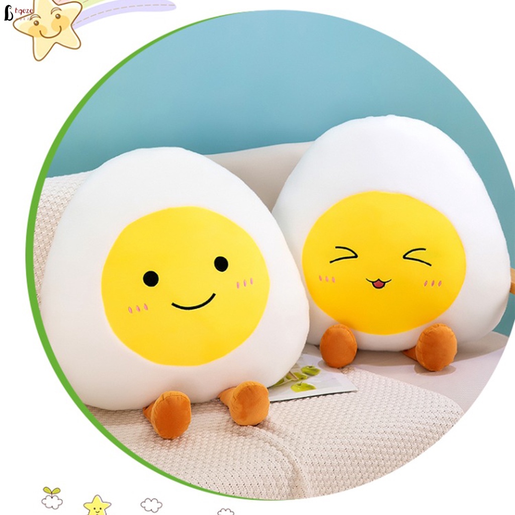 Thú Nhồi Bông Hình Trứng Hoạt Hình Dễ Thương Cho Bé