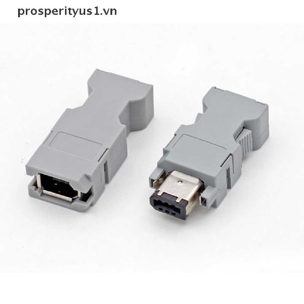 1 Đầu Nối Female 6 Pin firewire IEEE 1394 Cho Động Cơ Servo