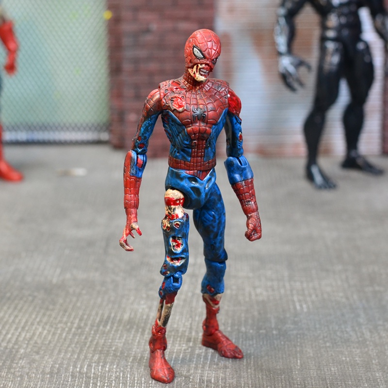 Mô Hình Nhân Vật Spiderman Zombie Spiderman 23.3cm