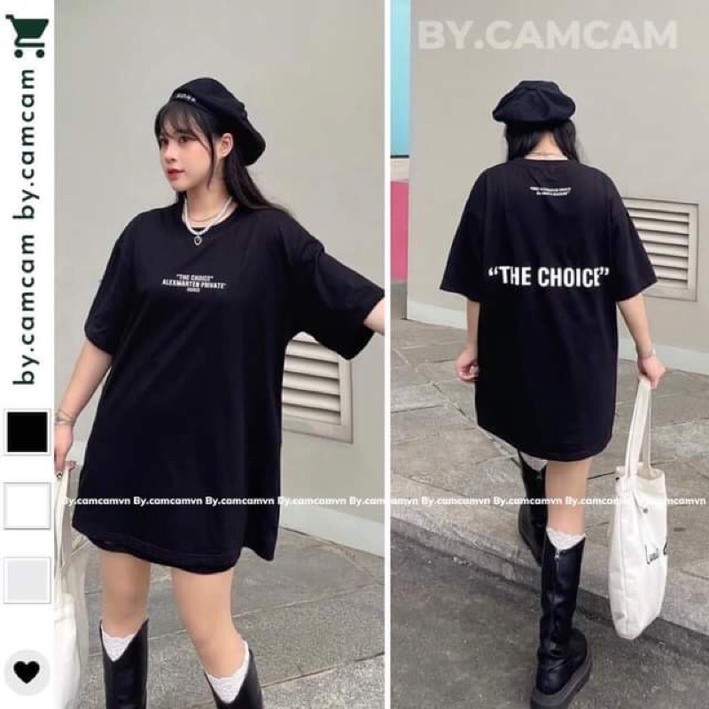Áo Phông in chữ THE CHOICE