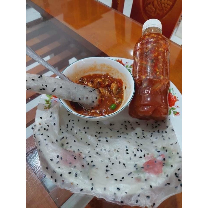 Bánh Tráng mè Cuốn Thịt Bịch 500gr - Bánh Tráng Gạo Mè Quảng Ngãi Nhúng - Đặc sản Miền Trung Út Duyên