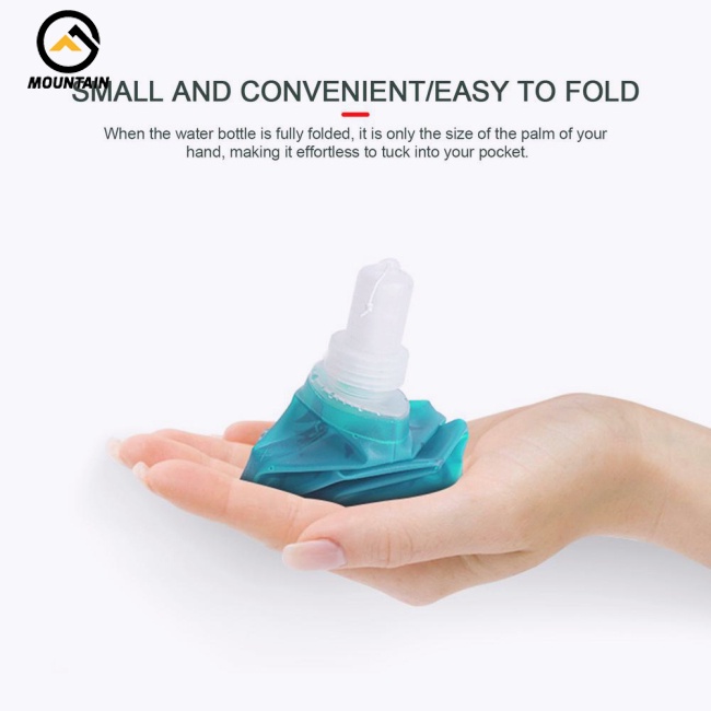 Bình Nước Thể Thao 250ml / 500ml Mềm Mại Siêu Nhẹ Có Nắp Đậy Tiện Dụng