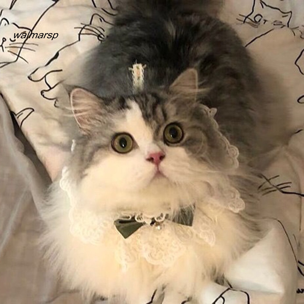 Khăn Choàng Cổ Đính Nơ Dễ Thương Quyến Rũ Dành Cho Thú Cưng