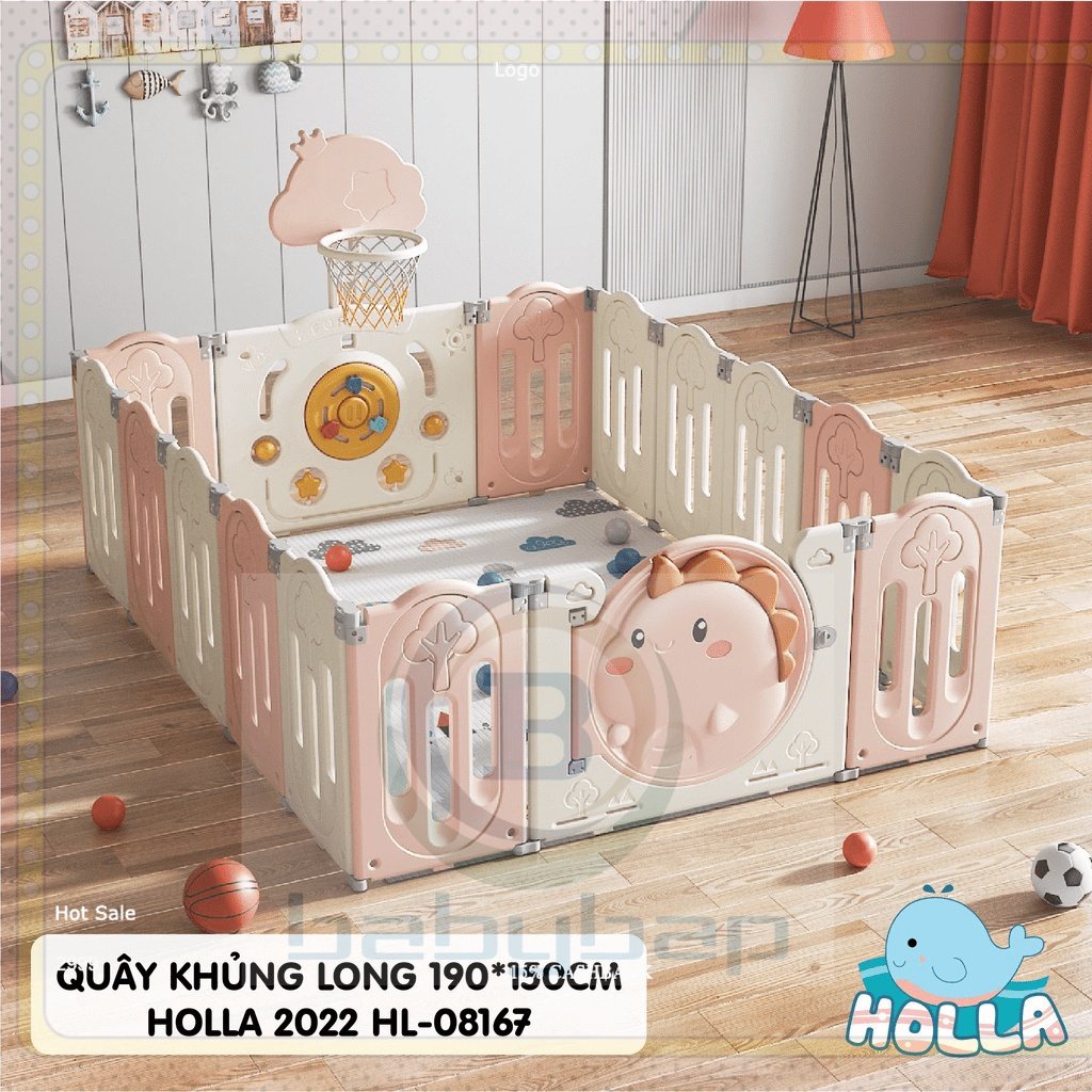 Quây Khủng Long Holla 2022 mẫu mới dành cho bé
