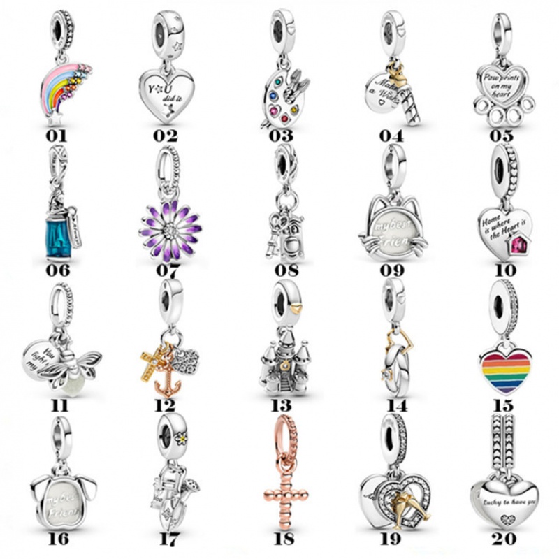 Vòng Tay Pandora Phát Sáng Trong Bóng Tối DIY Charms