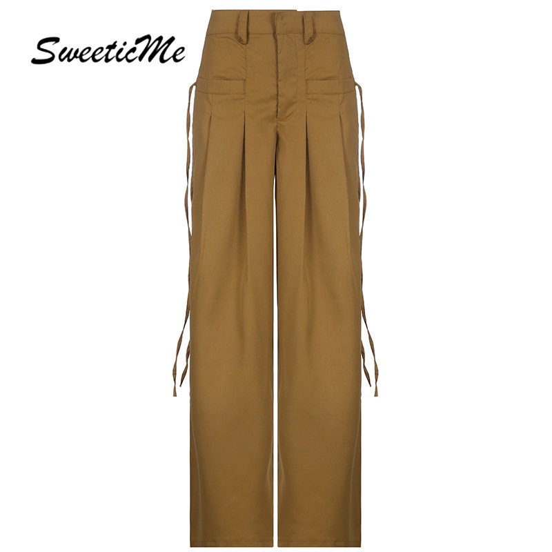 Quần Dài Lưng Cao Màu Trơn Dáng Ôm Thời Trang 2023 Cho Nữ