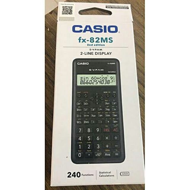 Máy Tính Khoa Học Casio FX-82MS Plus