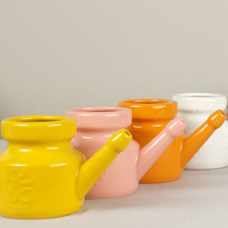 Nồi Gốm 350Ml Chống Rò Rỉ Tiện Dụng Cho Nam Nữ