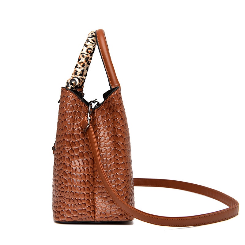 Túi Xách Đeo Chéo Họa Tiết Da Cá Sấu Thời Trang Mới Cho Nữ
