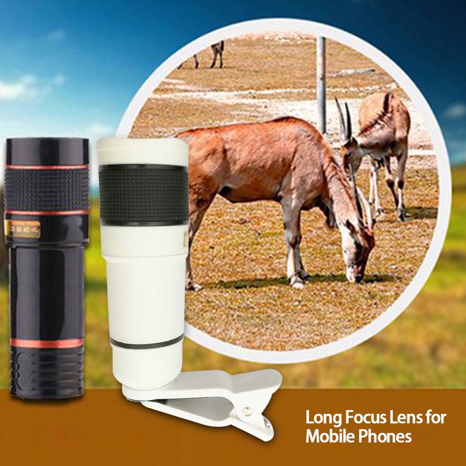 ✱BEST✱ 8,12,14 Times Mobile Phone Telephoto Lens Hd Camera Zoom External Phone Lens