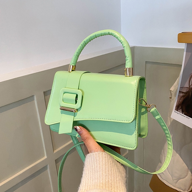 Túi Đeo Chéo Màu Kẹo Phong Cách Nhật Bản Đơn Giản Thời Trang Cho Nữ