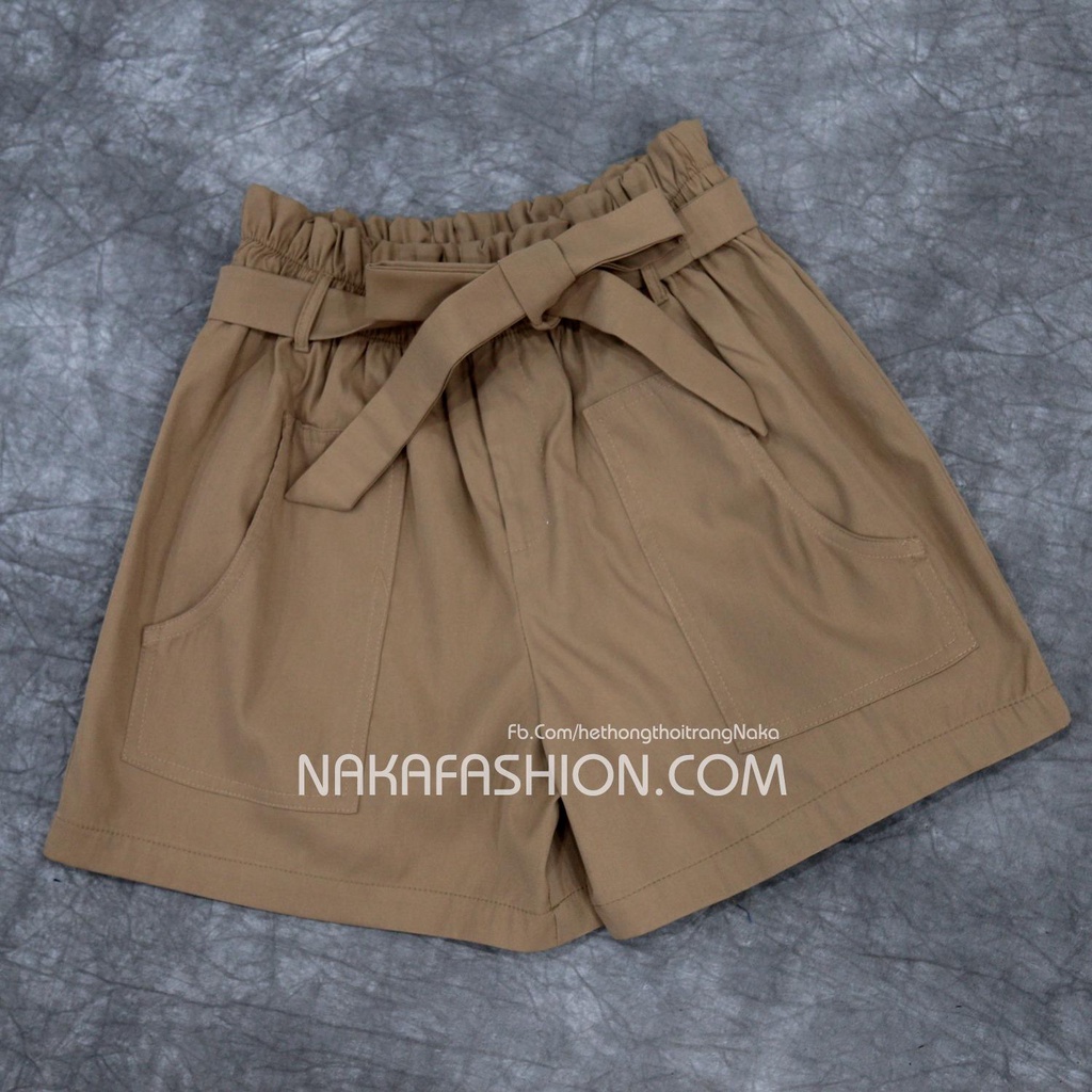 [Có sẵn] [Ảnh thật] QUẦN SOOC KÈM ĐAI - MSP 2572