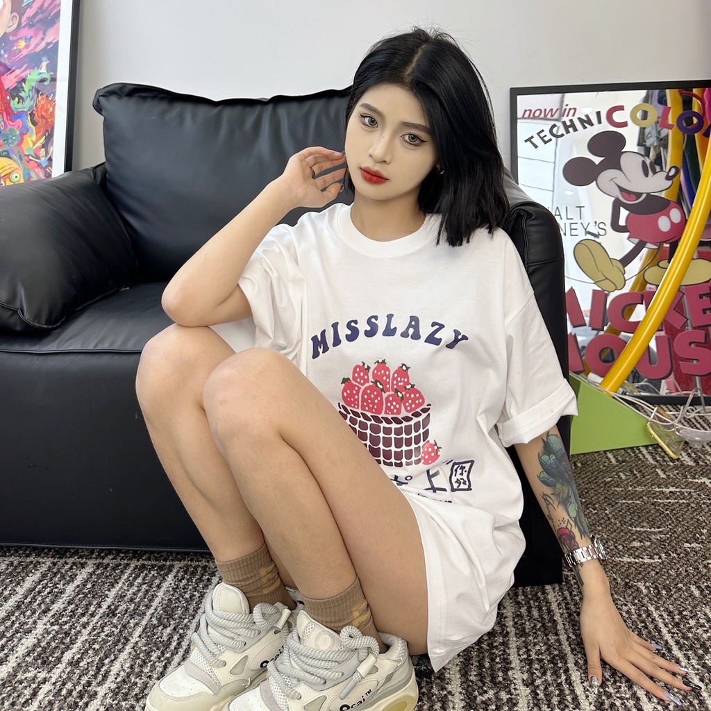 NRVP Áo Thun 100% Cotton Tay NgắN Plus Size 5XL