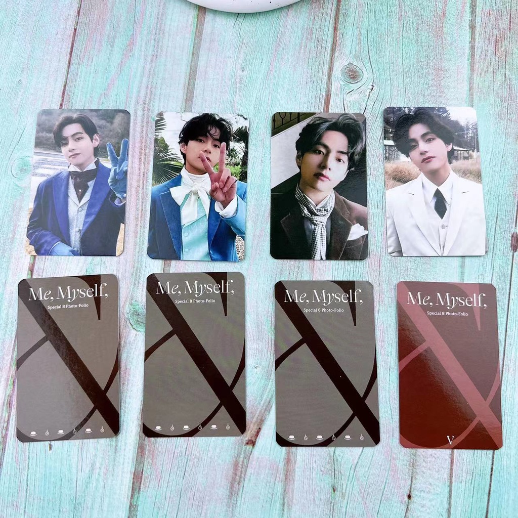 Bộ Thẻ Hình Nhóm Nhạc Kpop BTS Me ,Myself and V 'Veautiful Days