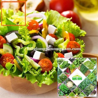 5GR - HẠT GIỐNG RAU XÀ LÁCH XOĂN Hạt Giống Nông Trại Xanh THE GARDEN