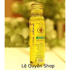𝐐𝐮𝐞𝐞𝐧𝐁𝐞𝐚𝐮𝐭𝐲 -  Dầu thảo dược thập tự vàng 24ml xoa bóp