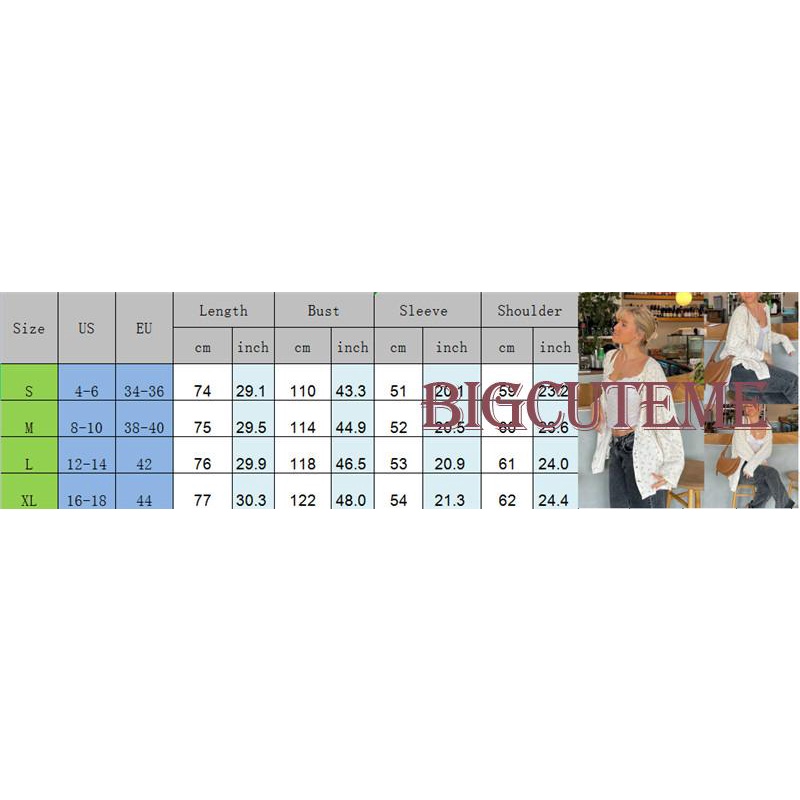 Áo Cardigan Dệt Kim Y2K Tay Dài Có Nút In Hoa Dễ Thương Cho Nữ