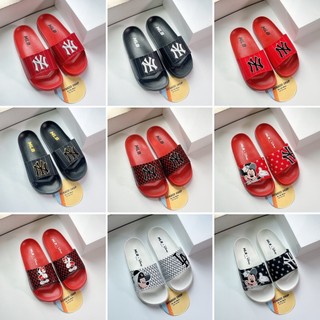 Dép mlb quai ngang unisex nam nữ nhiều màu
