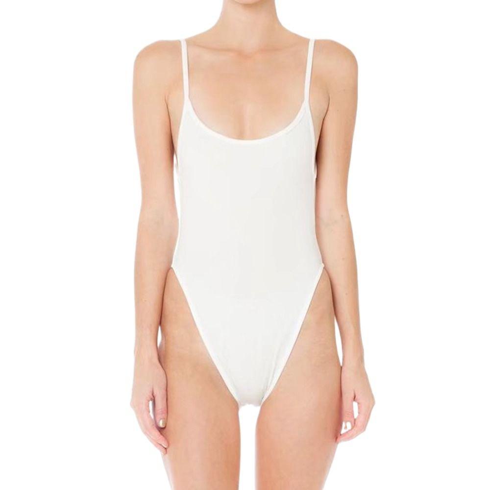 IVORY Bộ Đồ Ngủ Áo Liền Quần Sát Nách Thời Trang Quyến Rũ Cho Nữ