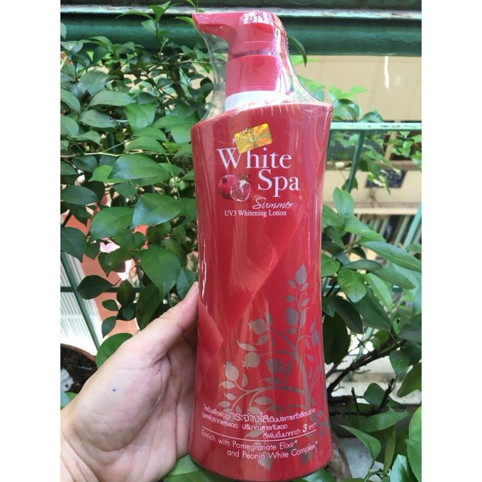 Kem dưỡng da toàn thân Mistine White Spa Lotion 400ml