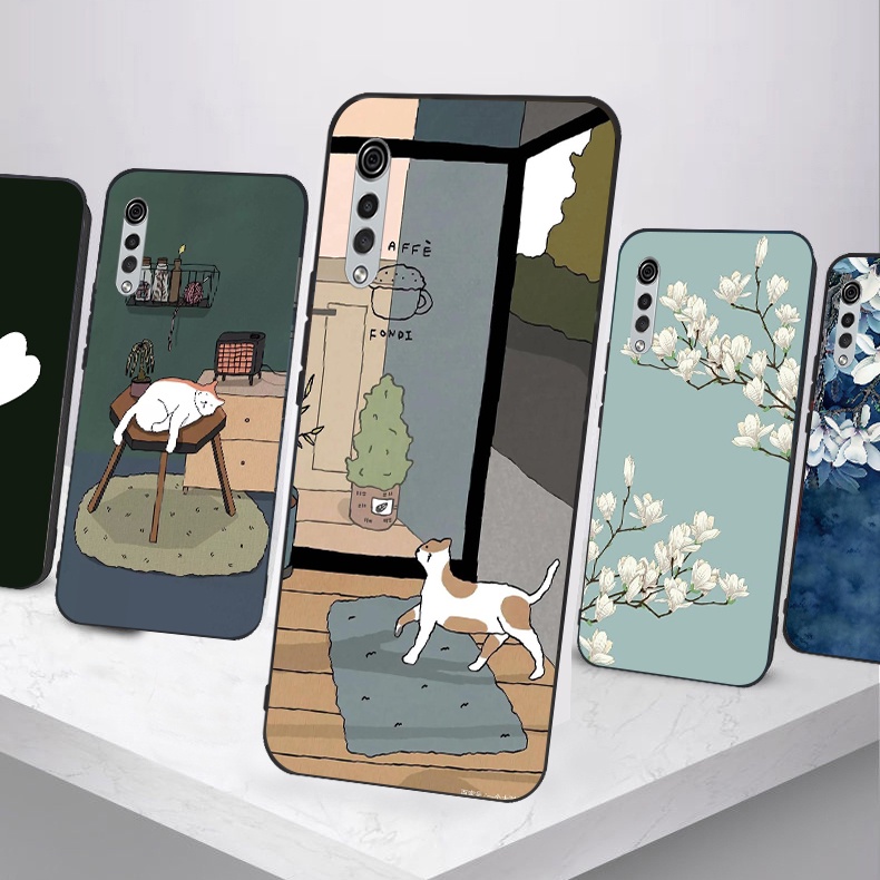 Ốp Điện Thoại tpu Silicon Mềm Bo Viền Thời Trang Cho lg velvet 5g 4g