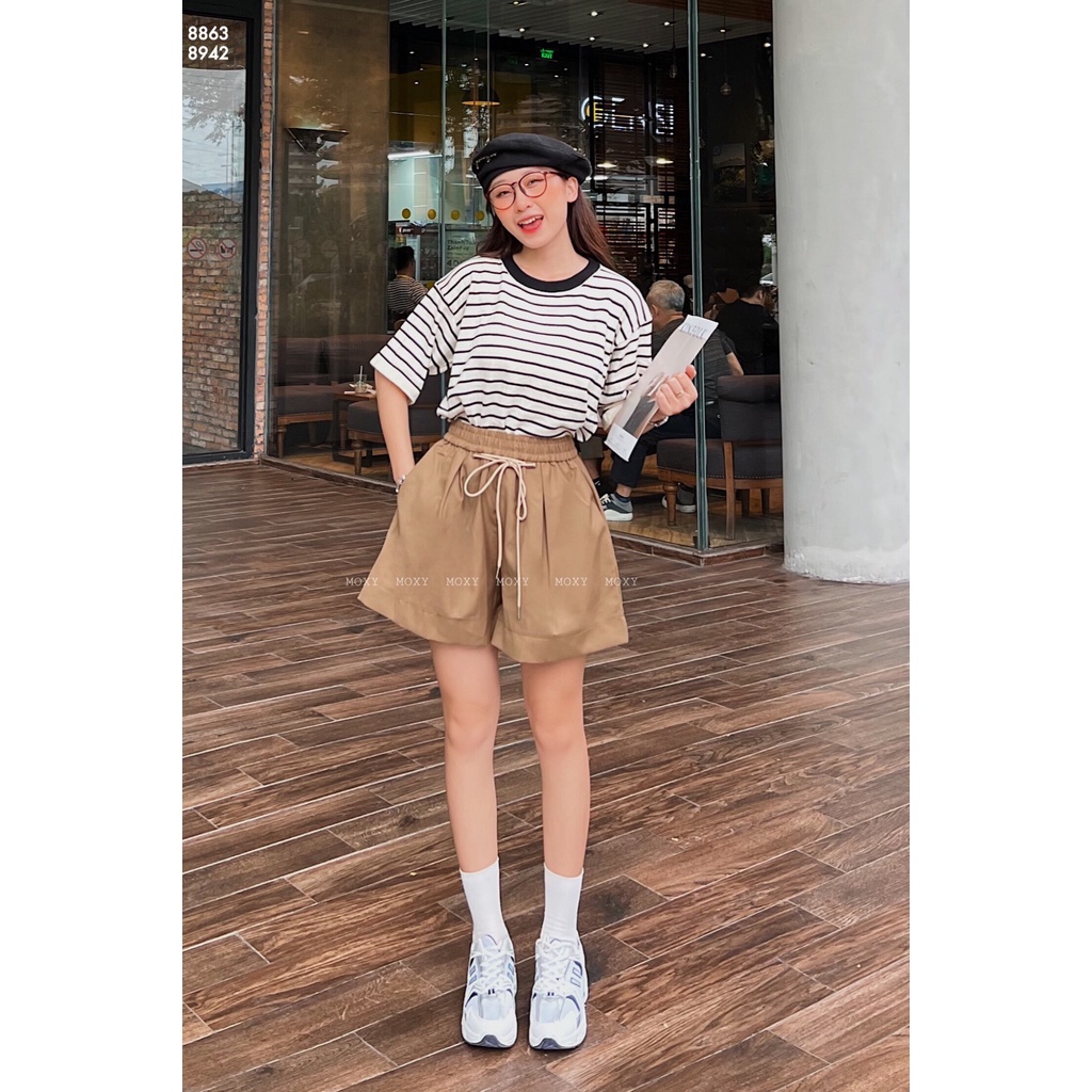 SP008942-Quần short cột dây nơ