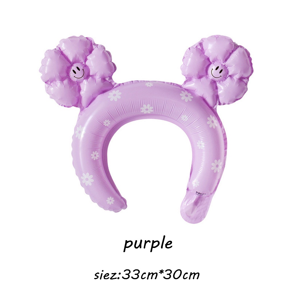 Bong Bóng Hình Hoa Cúc Nhỏ / Mặt Cười / Mặt Cười Trang Trí Tiệc Sinh Nhật Cho Bé