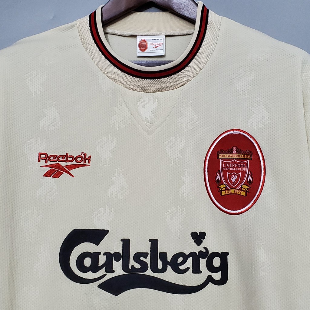 Áo Bóng Đá Đội Tuyển Liverpool 96-97 Phong Cách Retro
