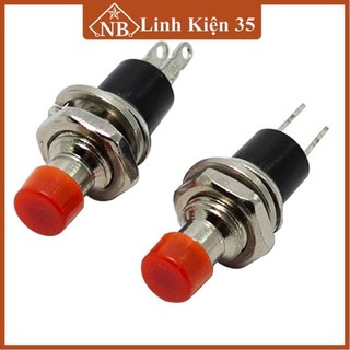 Nút nhấn reset, nút đề sắt nhỏ 6mm 2 chân (công tắc mạch điện, kết nối hai thiết bị)