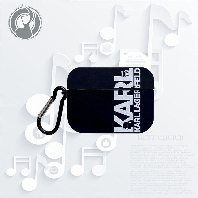 Airpods pro airpods 3 vỏ bảo vệ tai nghe cat karl thích hợp cho airpods1 2 3 pro case