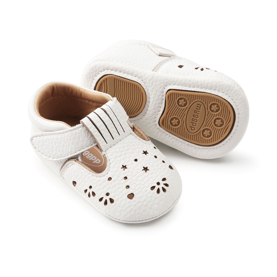 Giày Bốt Cao Su Moccasins Đế Mềm Chống Trượt Mẫu Mới Năm 2023 Cho Bé Gái Tập Đi