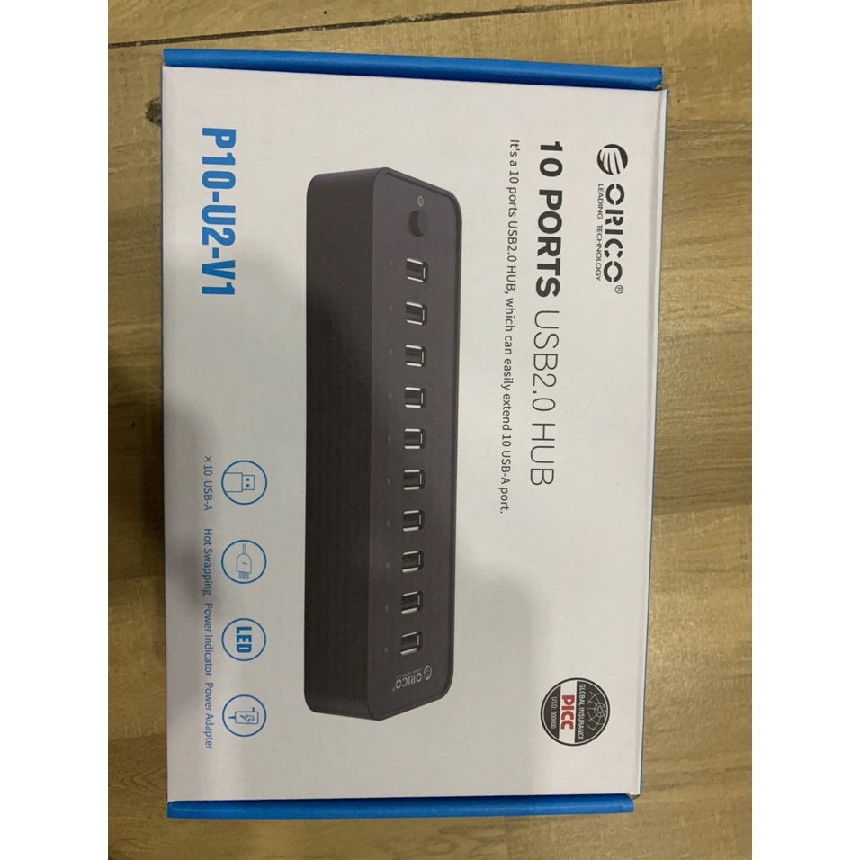 Hub orico 10 port