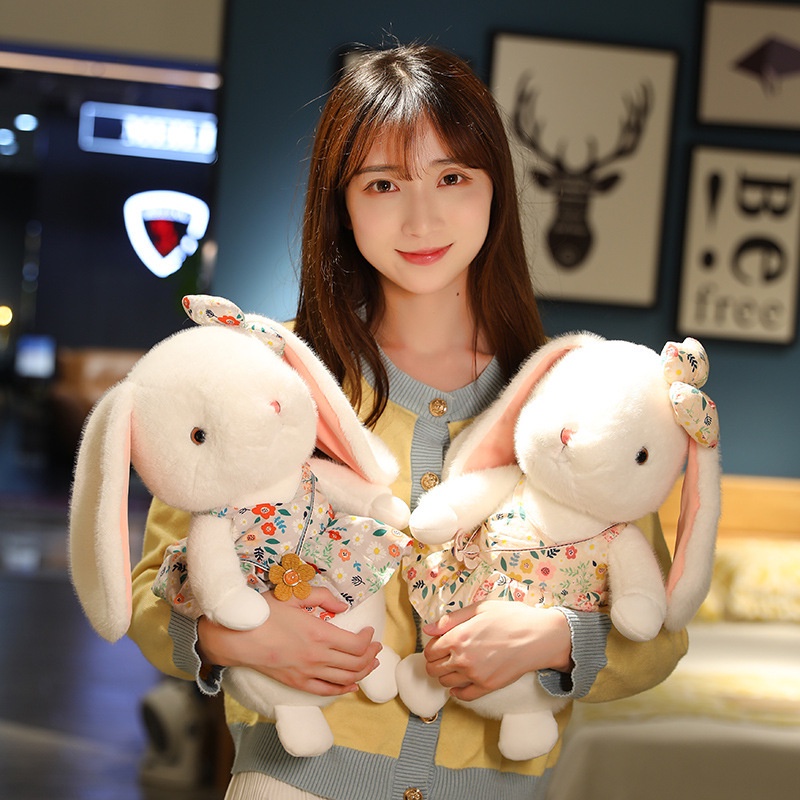 Thú Nhồi Bông Hình Thỏ / Heo Hoạt Hình Dễ Thương Cho Bé