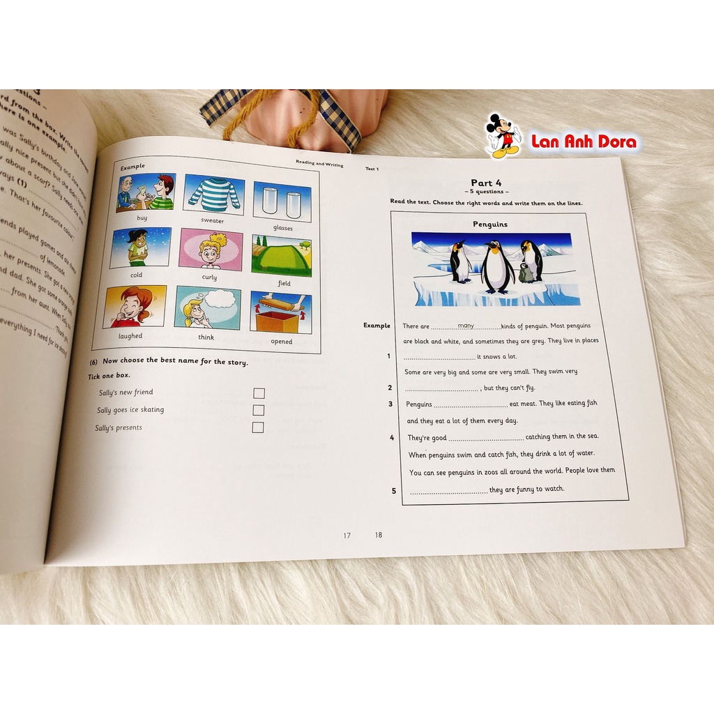 Cuốn Cambridge Mover 1234 - gộp