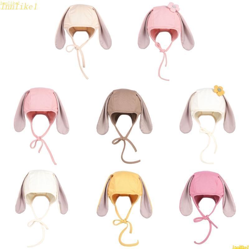 Mũ Tai Thỏ Dài Thoải Mái Đáng Yêu Cho Bé Sơ Sinh innlike1