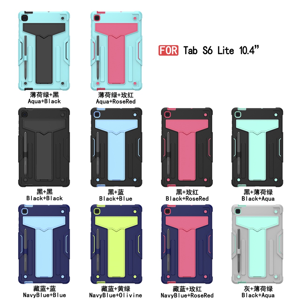 Ốp Máy Tính Bảng Nhám Chống Sốc Cho Samsung Galaxy Tab S6 Lite  S6Lite Edition 2022 2020 SM-P619 SM-P615 SM-P613 SM-P610 P613 P619 P615