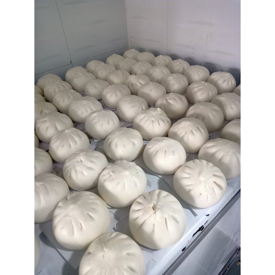 BÁNH BAO NHÂN THỊT TRỨNG CÚT, TRỨNG MUỐI - NẶNG 150G