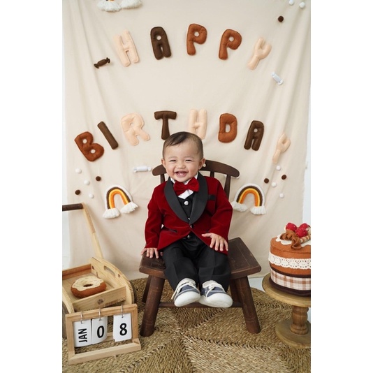 Vest Nhung cho bé trai