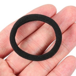 Dây buộc tóc đen trơn - 1 Dây chun buộc tóc