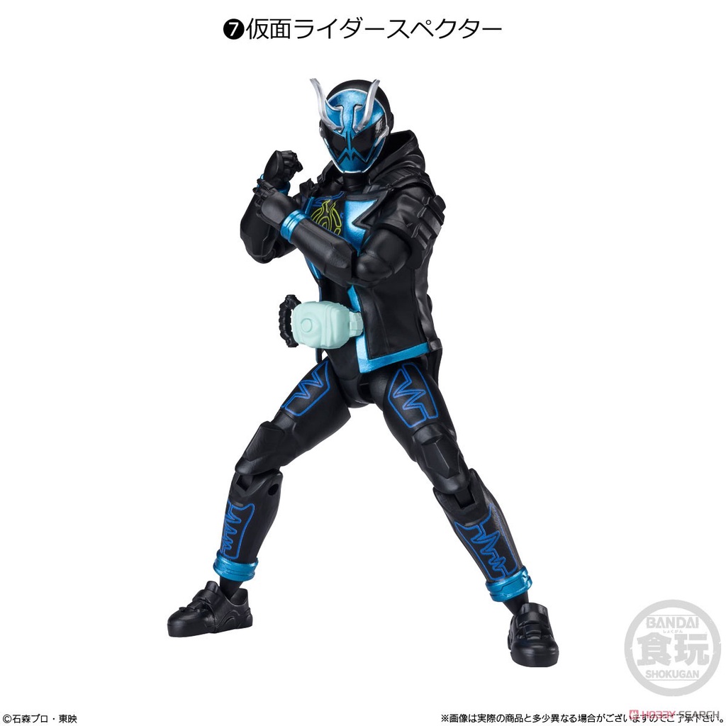 Mô hình Shodo-O 11 Kamen Rider Eternal , OOO Birth, Specter Ghost - SODO