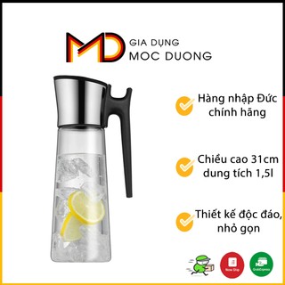 Bình đựng nước thuỷ tinh WMF 1,5 L có tay cầm, chính hãng, Gia Dụng Mộc Dương