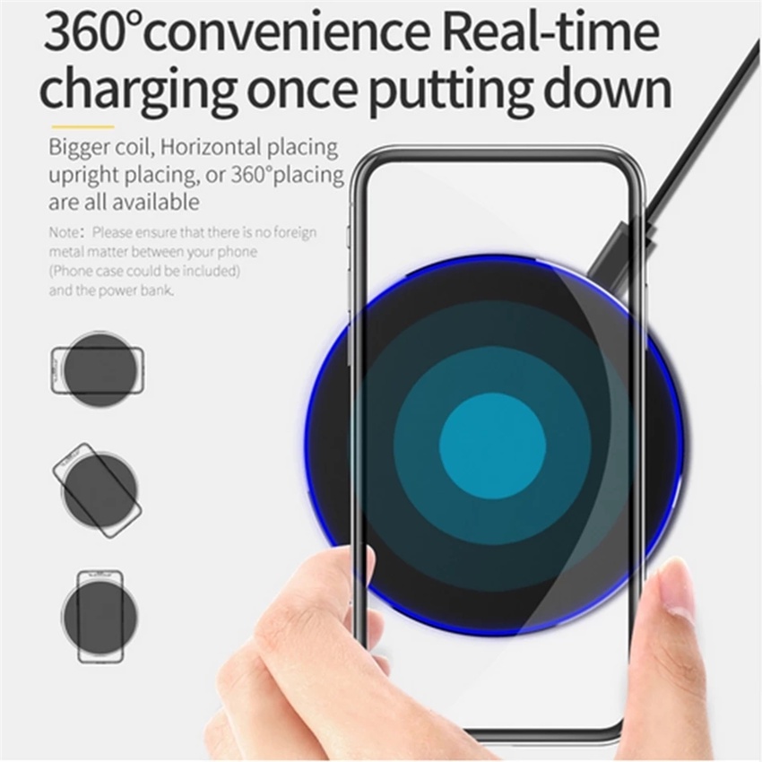 Đế Sạc Nhanh Không Dây 60W Cho iPhone 14 13 12 11 Pro Max X Samsung Xiaomi
