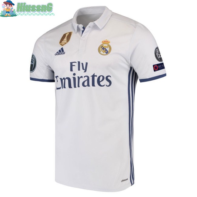 Bộ Quần Áo Bóng Đá Câu Lạc Bộ Real Madrid Mùa Giải 2016 / 17
