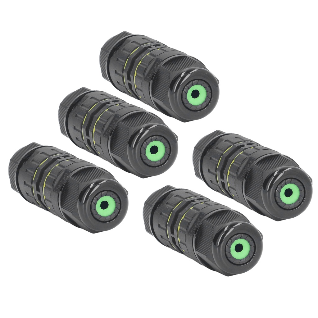 Có thể bán buôn Hộp nối 5 cái trong vườn đèn LED M25 dây lõi 3 IP68 9‑12mm chống thấm nước Sodium075 Hàng giao ngay