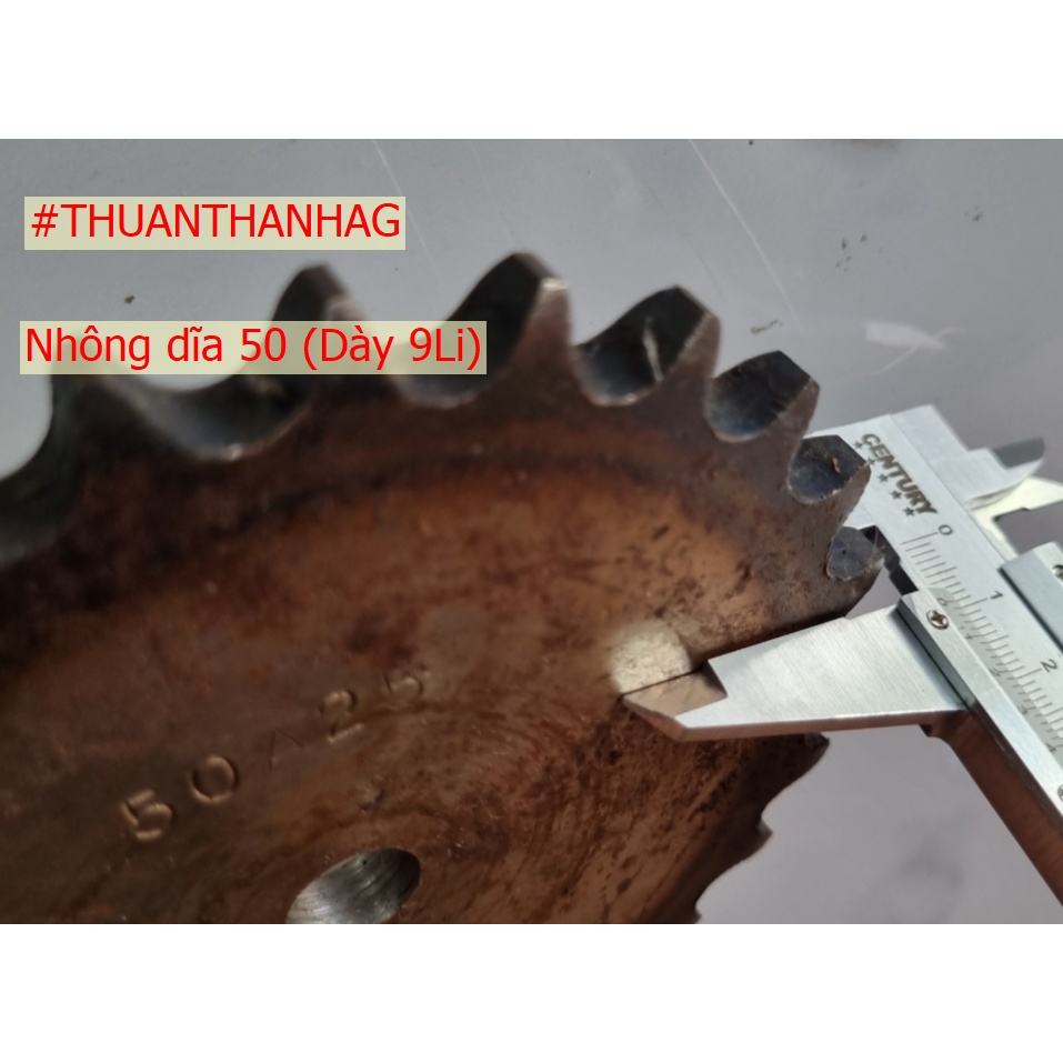 Nhông sên, nhông dĩa, nhông bánh xích 50,60,80,100 đủ Size