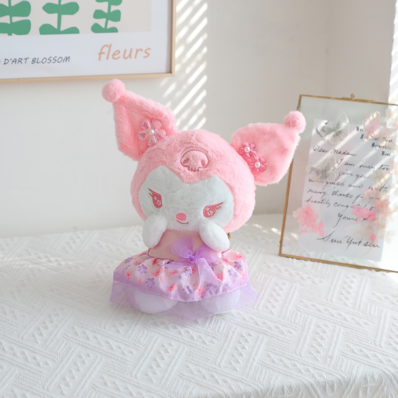 SANRIO Đồ chơi nhồi bông Hình Cinnamoroll Hoạt Hình Dễ Thương