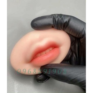 Môi giả tập xăm silicon 3D-5D loại 1