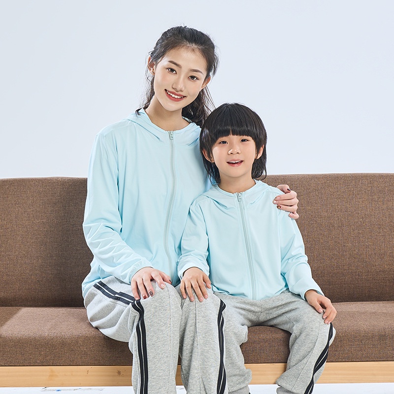 Áo Khoác Chống Nắng Chống Tia Cực Tím Thời Trang Mùa Hè Cho Mẹ Và Bé-KAD