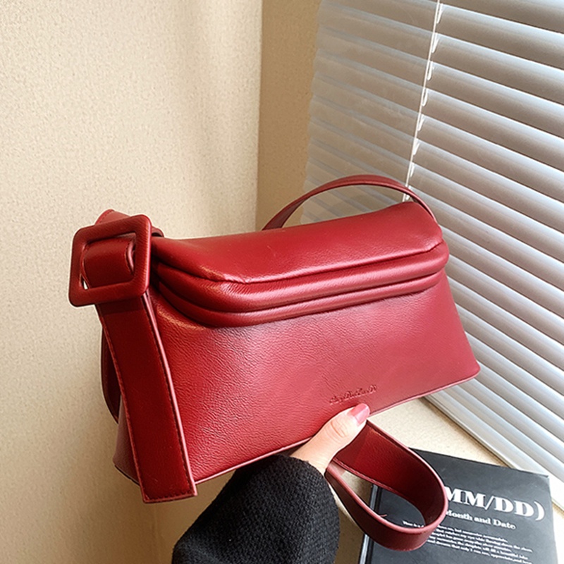 IELGY Túi Đeo Vai Cao Cấp Phong Cách Phương Tây Đơn Giản Cho Nữ